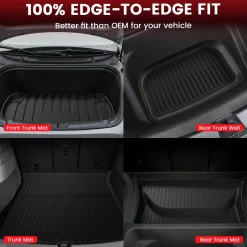 Fit for 2026 Tesla Model Y Floor Mats or Cargo or Frunk Liner or Trunk Well or Seatback Mats, Only Fit 5 seats
