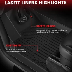 Fit for 2026 Tesla Model Y Floor Mats or Cargo or Frunk Liner or Trunk Well or Seatback Mats, Only Fit 5 seats