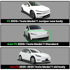 Fit for 2026 Tesla Model Y Floor Mats or Cargo or Frunk Liner or Trunk Well or Seatback Mats, Only Fit 5 seats