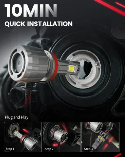 Fit for 2012-2017 Toyota Camry The Brightest LED Bulbs Upgrade