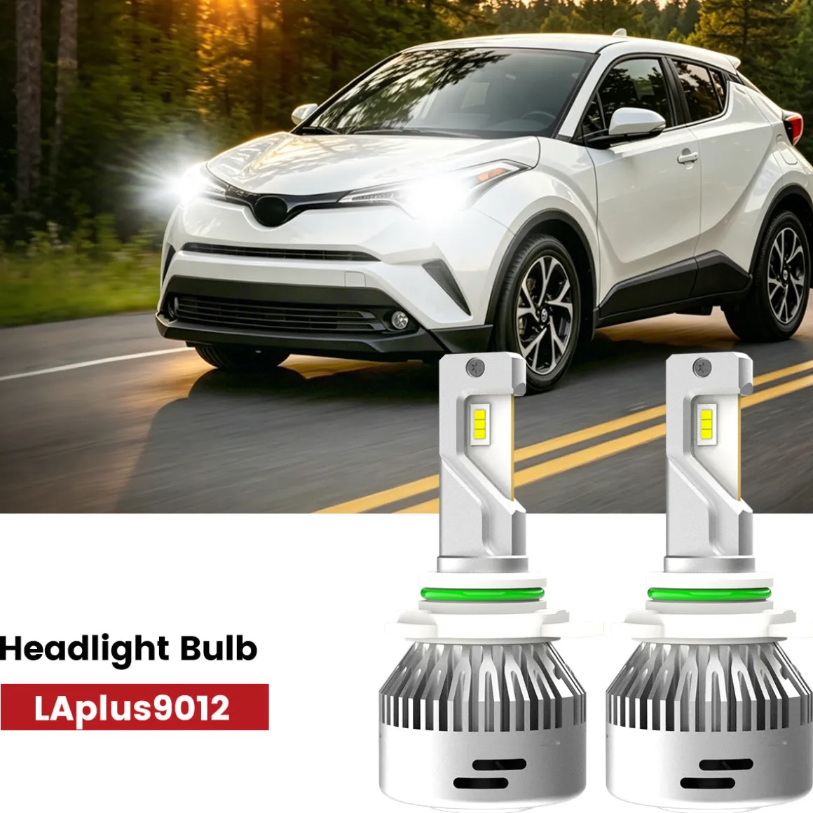 Fit for 2018-2019 Toyota C-HR LED Bulbs Upgrade
