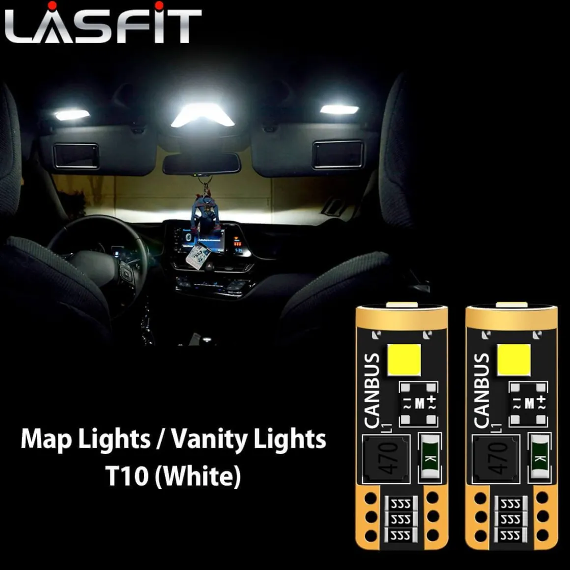 Fit for 2018-2019 Toyota C-HR LED Bulbs Upgrade