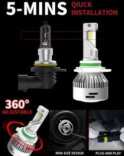 Fit for 2018-2019 Toyota C-HR LED Bulbs Upgrade