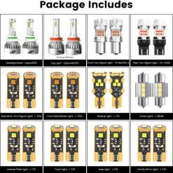 Fit for 2018-2019 Toyota C-HR LED Bulbs Upgrade