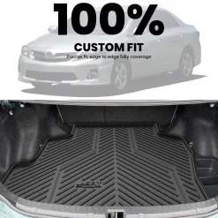Fit for 2009-2013 Toyota Corolla Floor Mats or Cargo Mat