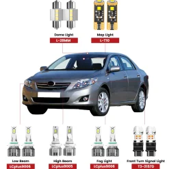 Fit for 2001-2008 Toyota Corolla LED Bulbs Upgrade