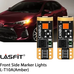 Fit for 2017-2021 Toyota Corolla LED Turn Signal Light Exterior Interior Bulbs Plug n Play
