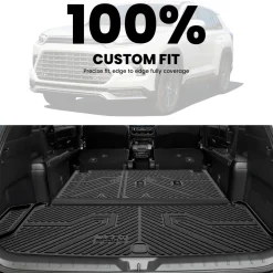 Fit for 2024-2026 Toyota Grand Highlander Floor Mats or Cargo Mat, Fit Gas & Hybrid, Not fit 2024 Toyota Grand Highlander XLE 7-seater