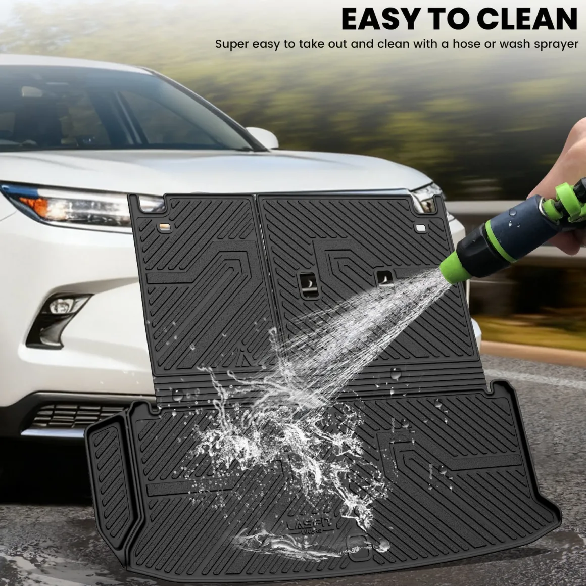 Fit for 2024-2026 Toyota Grand Highlander Floor Mats or Cargo Mat, Fit Gas & Hybrid, Not fit 2024 Toyota Grand Highlander XLE 7-seater