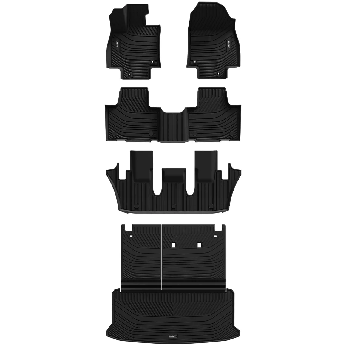 Fit for 2024-2026 Toyota Grand Highlander Floor Mats or Cargo Mat, Fit Gas & Hybrid, Not fit 2024 Toyota Grand Highlander XLE 7-seater