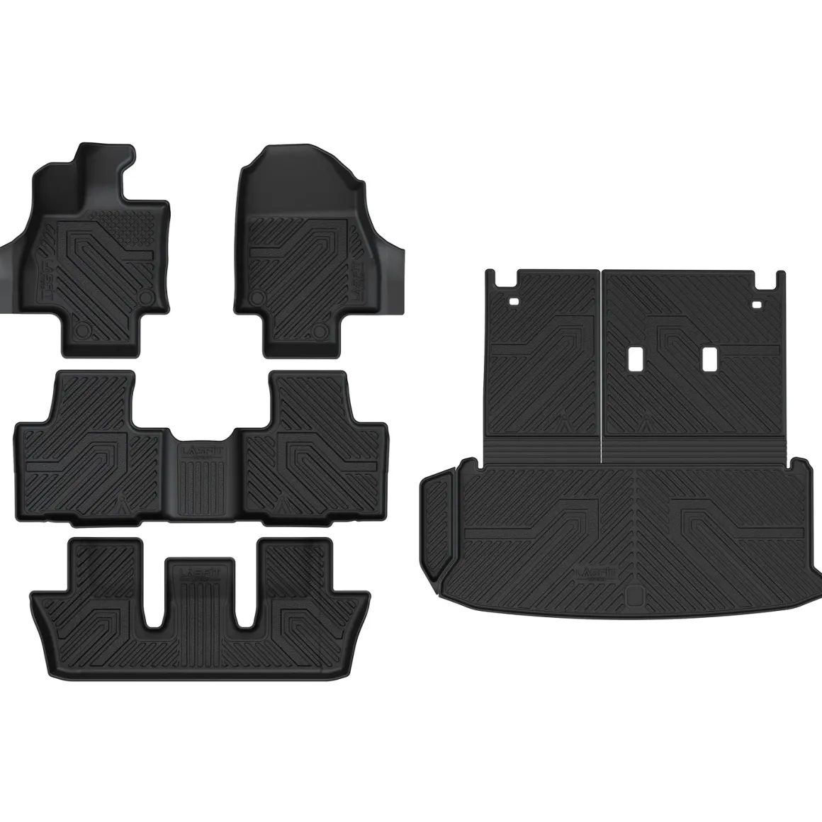 Fit for 2024-2026 Toyota Grand Highlander Floor Mats or Cargo Mat, Fit Gas & Hybrid, Not fit 2024 Toyota Grand Highlander XLE 7-seater