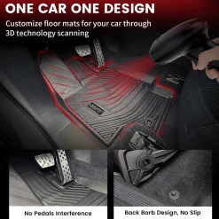 Fit for 2020-2026 Toyota Highlander Floor Mats or Cargo Mat, Fit Gasoline Only, Not for Grand Highlander
