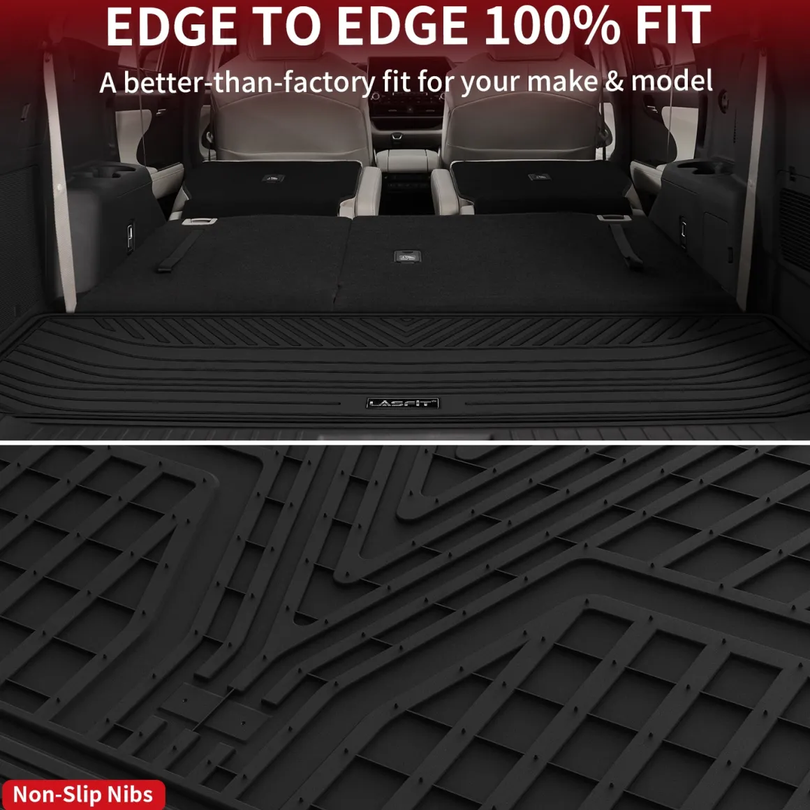 Fit for 2020-2026 Toyota Highlander Floor Mats or Cargo Mat, Fit Gasoline Only, Not for Grand Highlander