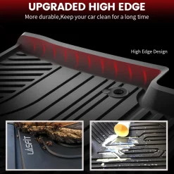 Fit for 2020-2026 Toyota Highlander Floor Mats or Cargo Mat, Fit Gasoline Only, Not for Grand Highlander