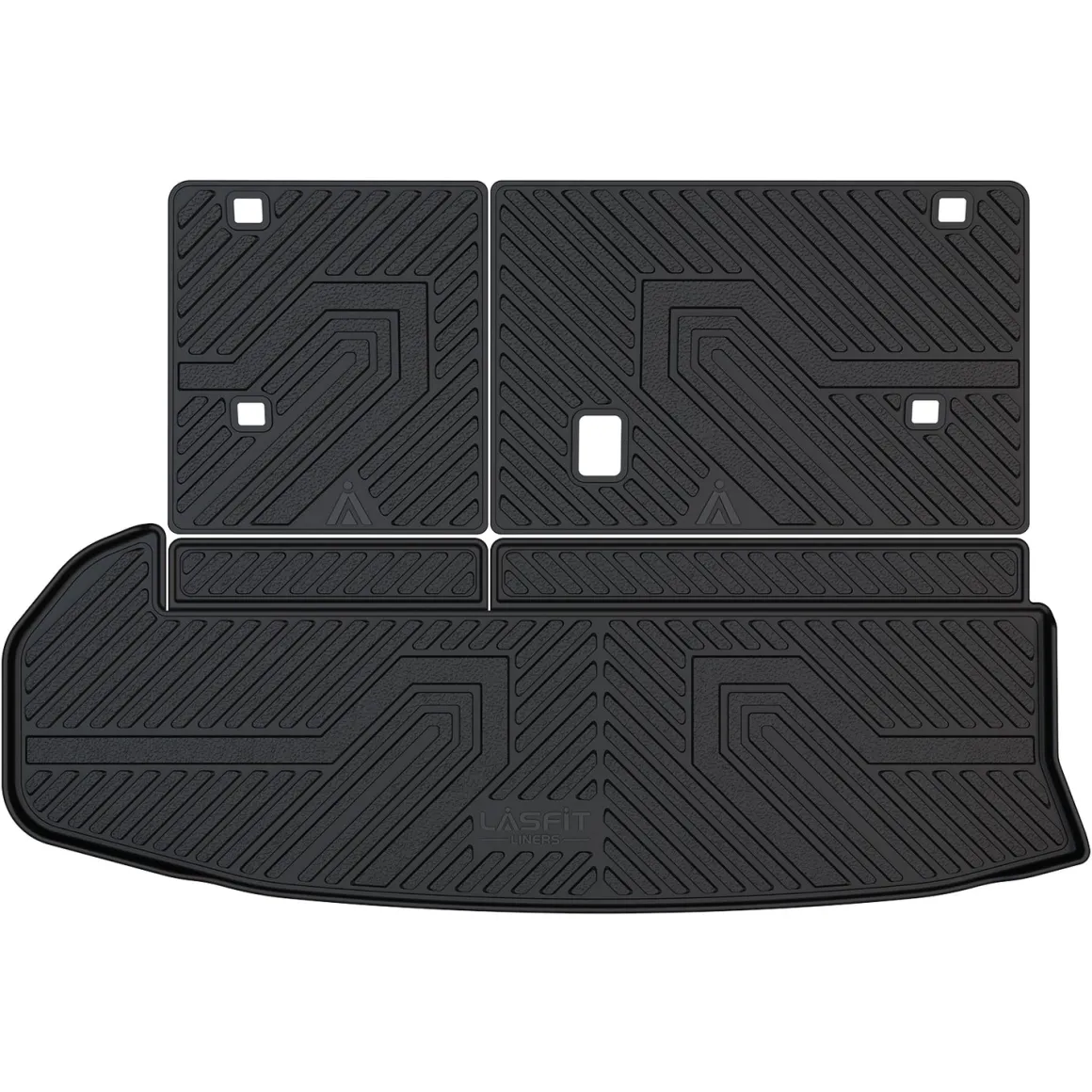 Fit for 2014-2019 Toyota Highlander Floor Mats or 3rd Row Seatback & Cargo Mats, Fit Gas Only