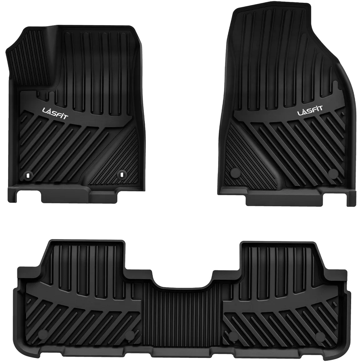 Fit for 2014-2019 Toyota Highlander Floor Mats or 3rd Row Seatback & Cargo Mats, Fit Gas Only