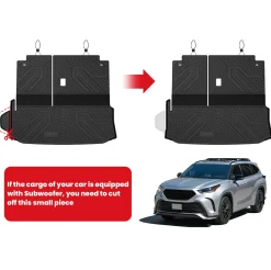 Fit for 2020-2026 Toyota Highlander Hybrid Floor Mats or Seatback & Cargo Mat