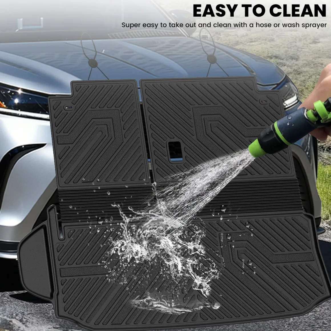 Fit for 2020-2026 Toyota Highlander Hybrid Floor Mats or Seatback & Cargo Mat