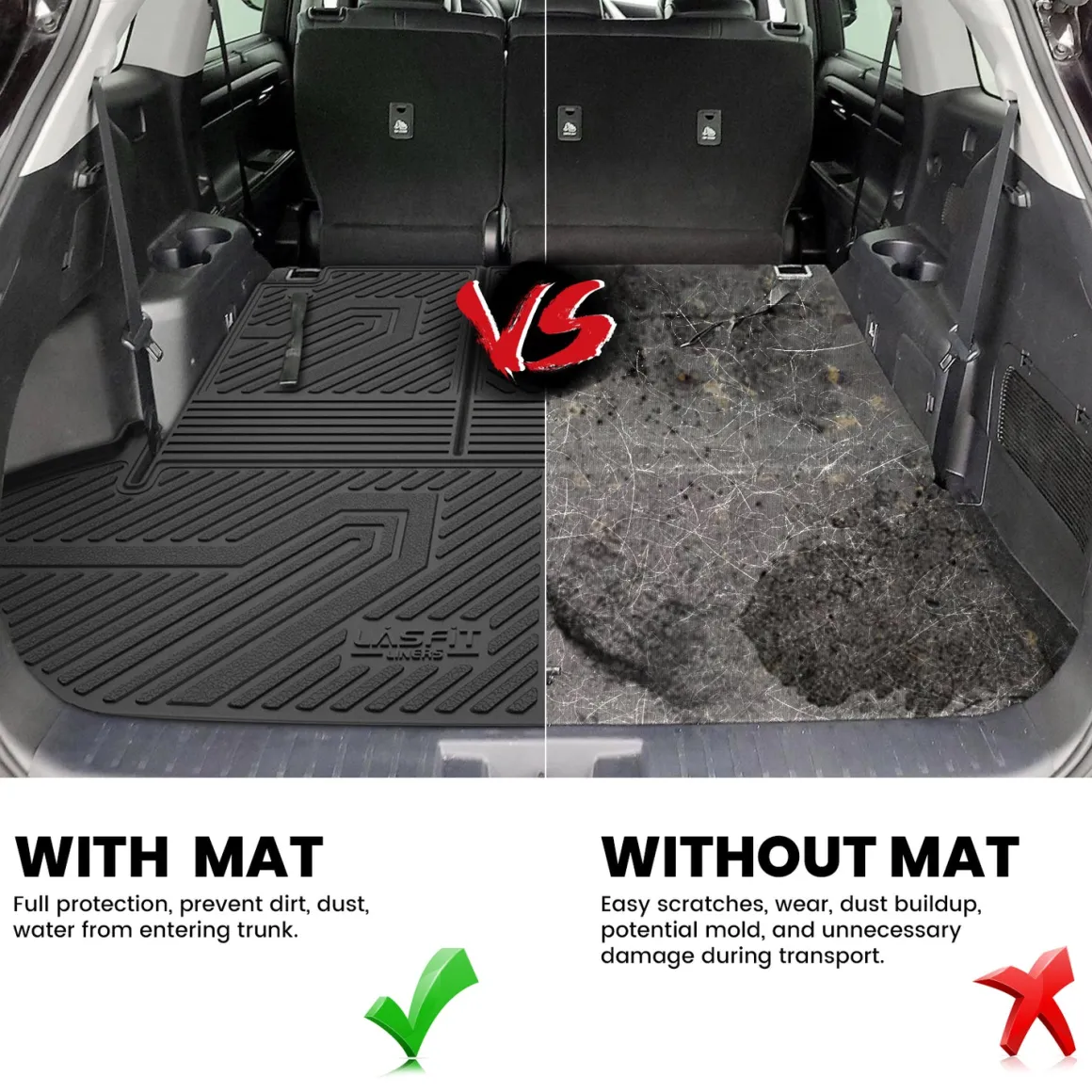 Fit for 2020-2026 Toyota Highlander Hybrid Floor Mats or Seatback & Cargo Mat