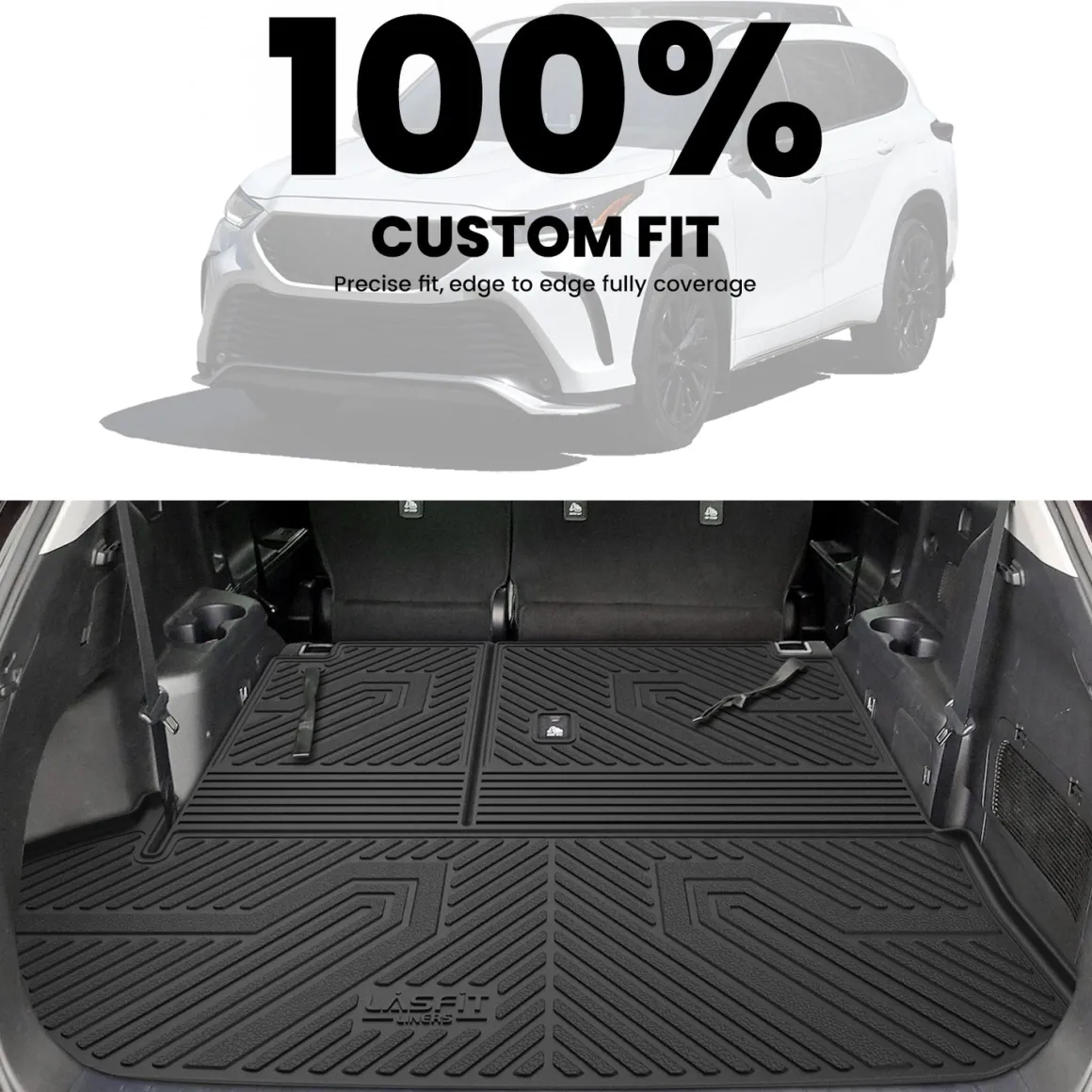 Fit for 2020-2026 Toyota Highlander Hybrid Floor Mats or Seatback & Cargo Mat
