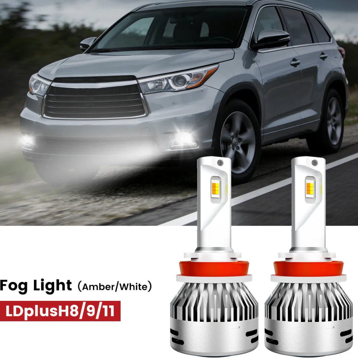 Fit for 2014-2016 Toyota Highlander LED Bulbs Exterior Interior Lights