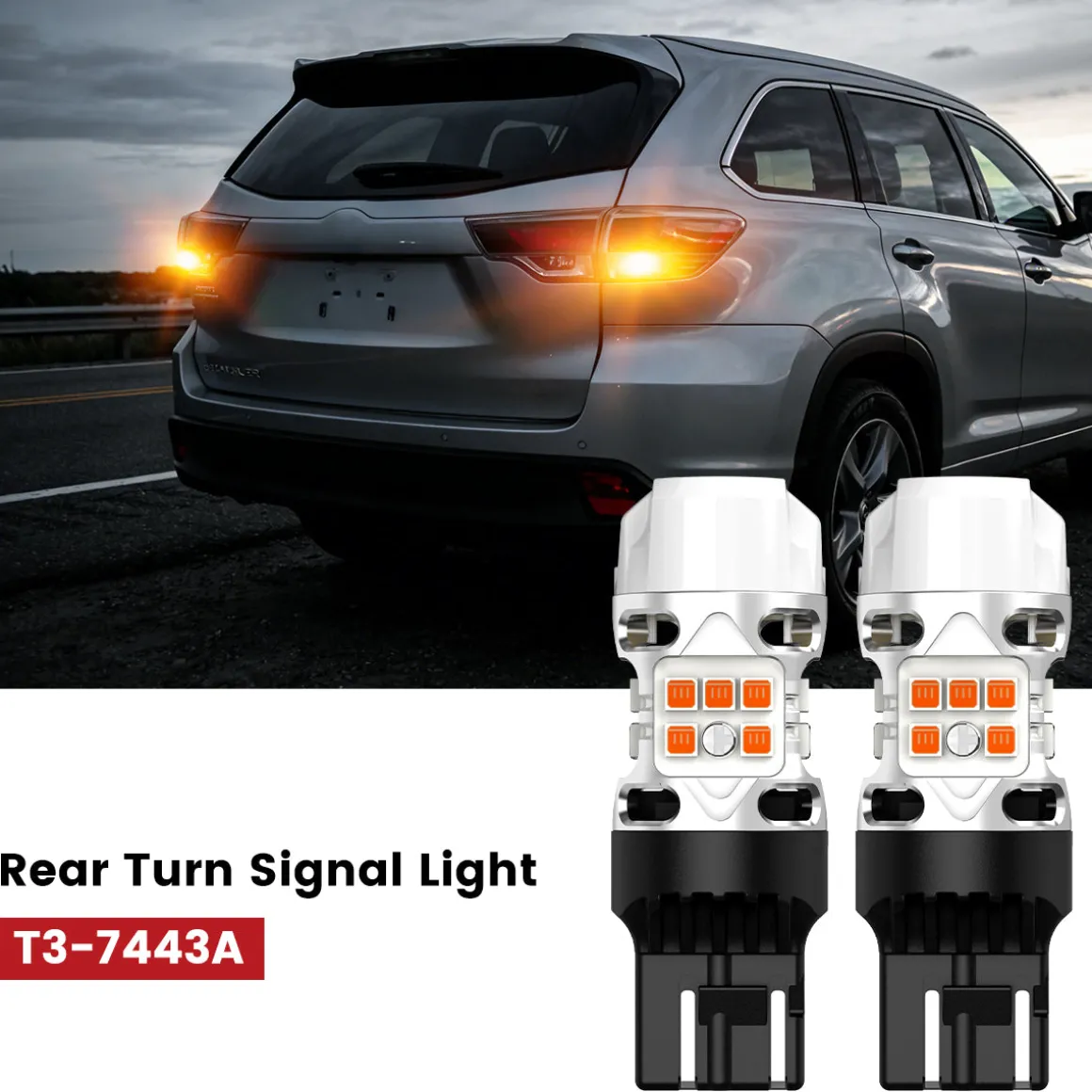 Fit for 2014-2016 Toyota Highlander LED Bulbs Exterior Interior Lights