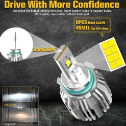 Fit for 2011-2013 Toyota Highlander LED Bulbs Upgrade