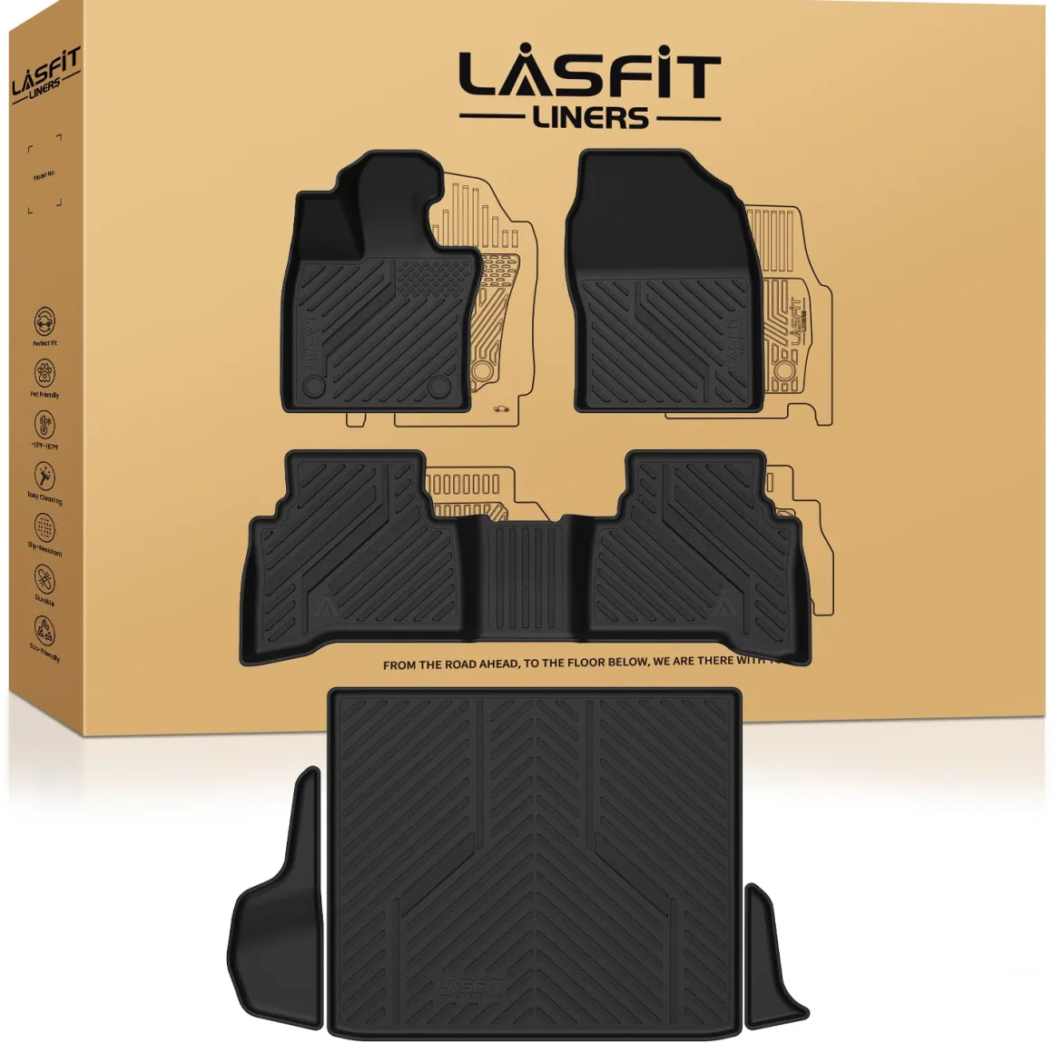 Fit for 2023-2026 Toyota Prius Floor Mats & Cargo Mats, Fit Prime / PHEV / Hybrid