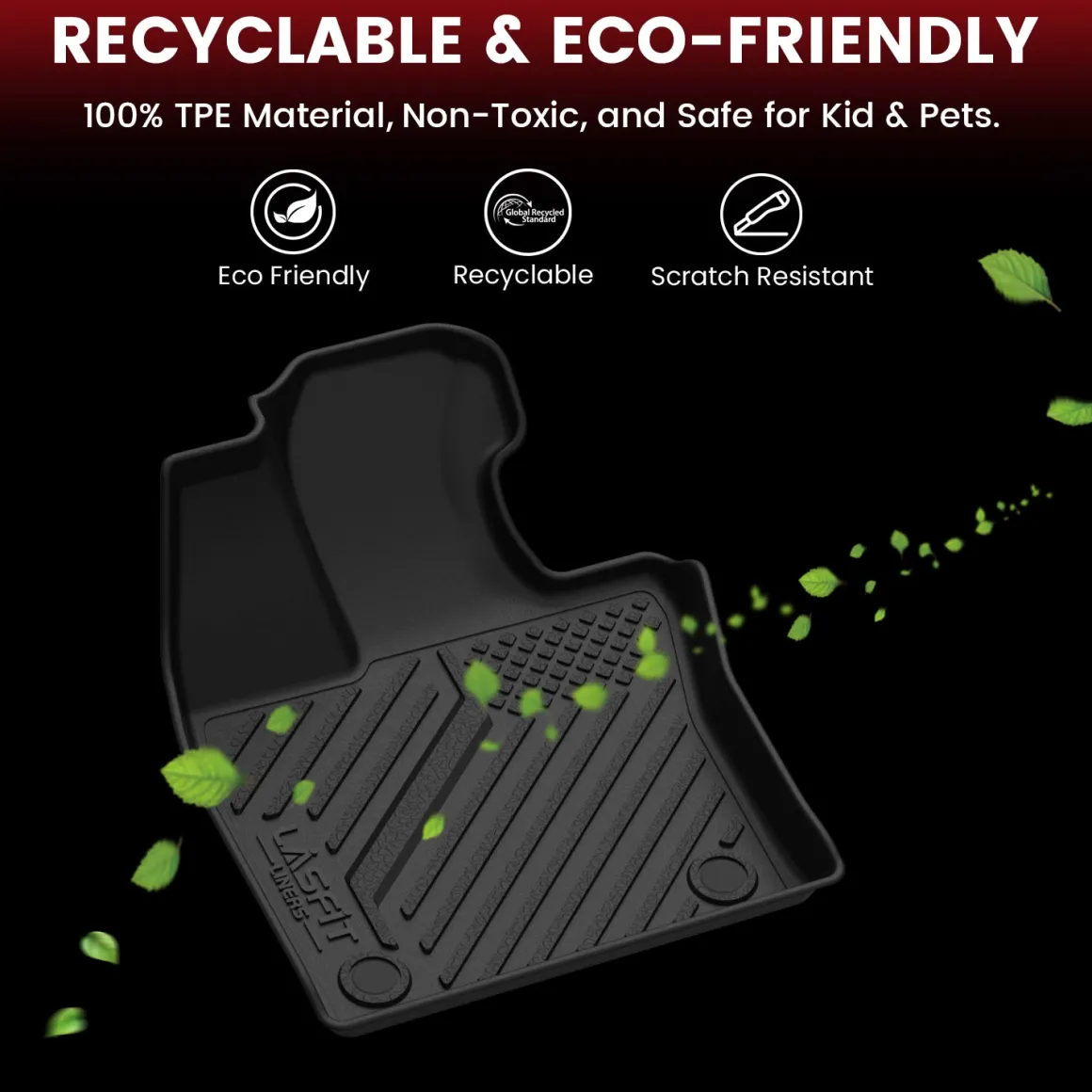 Fit for 2023-2026 Toyota Prius Floor Mats & Cargo Mats, Fit Prime / PHEV / Hybrid