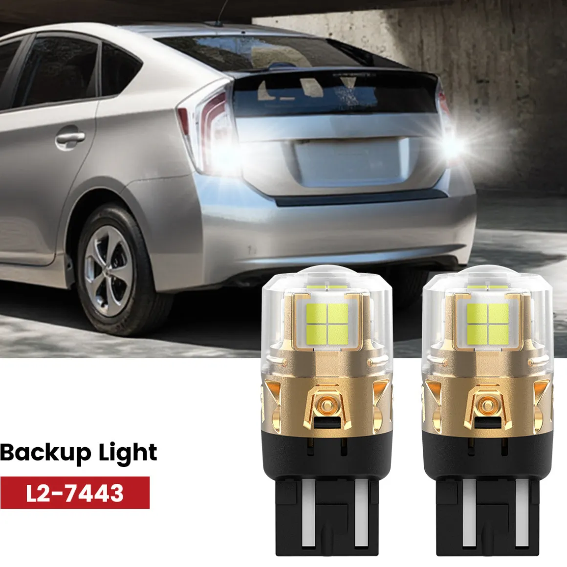 Fit for 2010-2015 Toyota Prius The Brightest LED Bulbs Upgrade | Tested and Verified