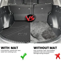 Fit for 2013-2018 Toyota RAV4 Floor Mats or Cargo Mat, Fit Gas Only