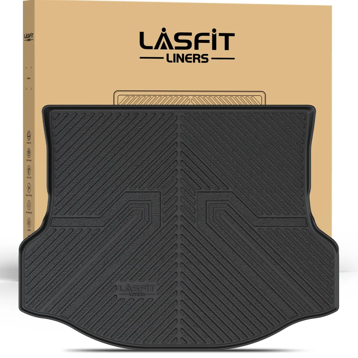 Fit for 2013-2018 Toyota RAV4 Floor Mats or Cargo Mat, Fit Gas Only