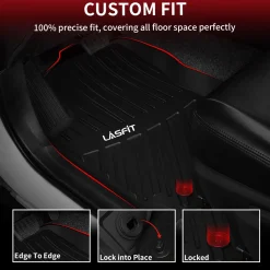 Fit for 2013-2018 Toyota RAV4 Floor Mats or Cargo Mat, Fit Gas Only