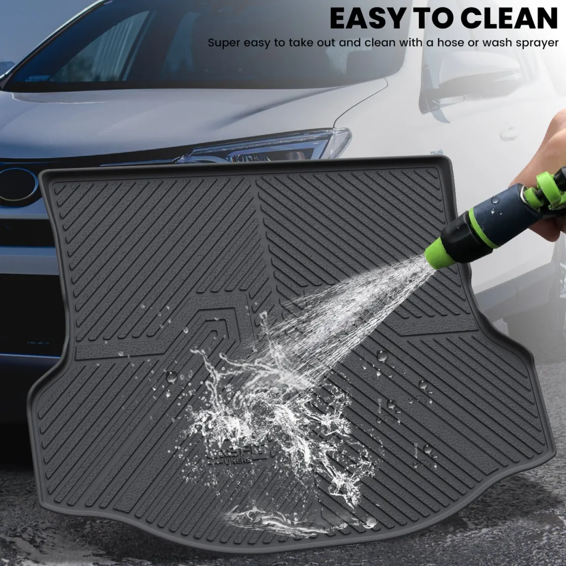Fit for 2013-2018 Toyota RAV4 Floor Mats or Cargo Mat, Fit Gas Only