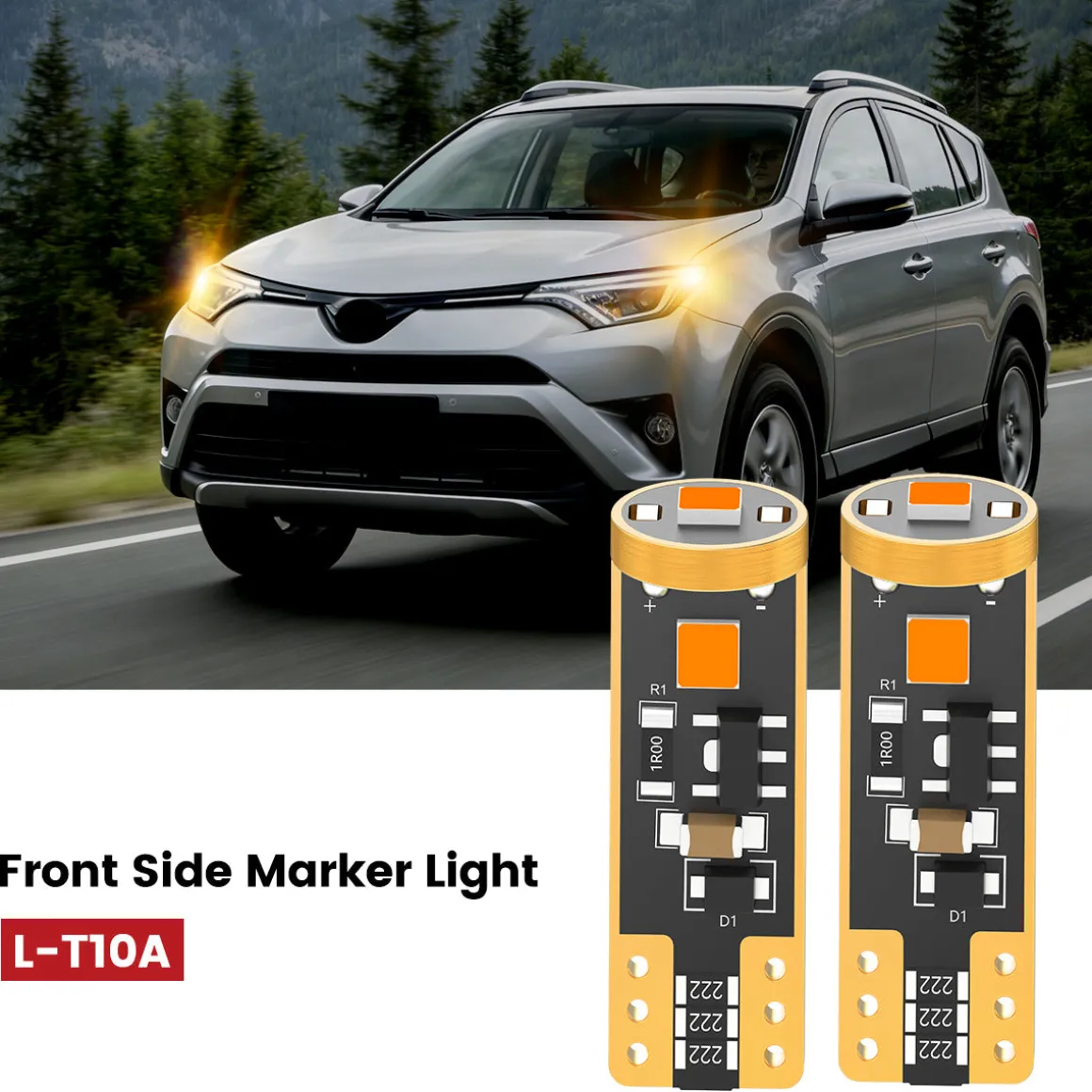 Fit for 2016-2018 Toyota RAV4 LED Bulbs Upgrade