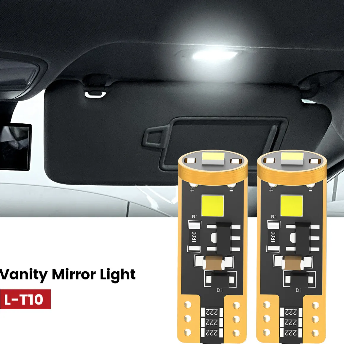 Fit for 2016-2018 Toyota RAV4 LED Bulbs Upgrade