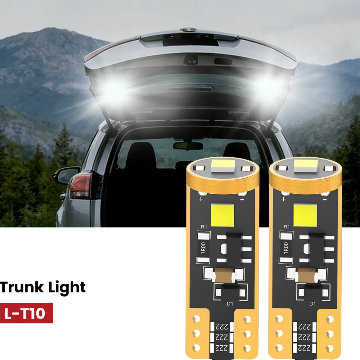 Fit for 2016-2018 Toyota RAV4 LED Bulbs Upgrade