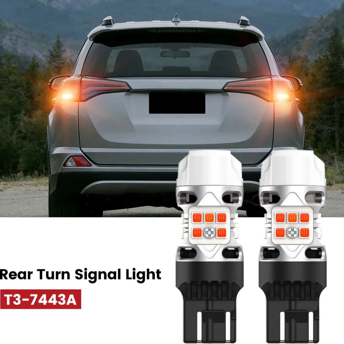 Fit for 2016-2018 Toyota RAV4 LED Bulbs Upgrade