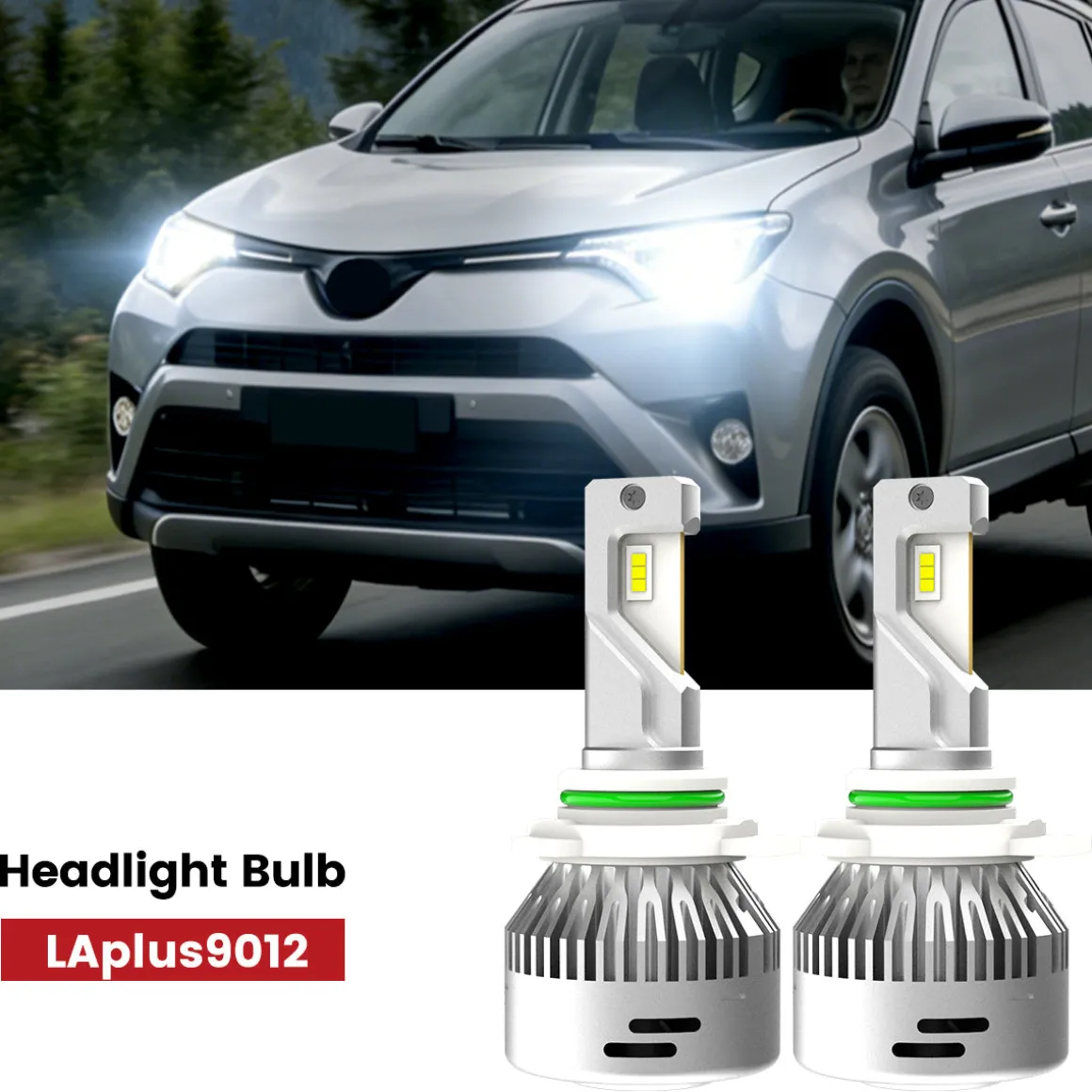 Fit for 2016-2018 Toyota RAV4 LED Bulbs Upgrade
