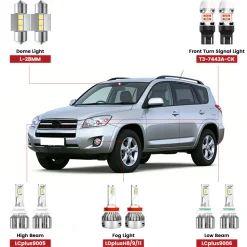 Fit for 2006-2012 Toyota RAV4 LED Bulbs Upgrade