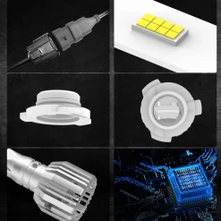 Fit for 2006-2012 Toyota RAV4 LED Bulbs Upgrade