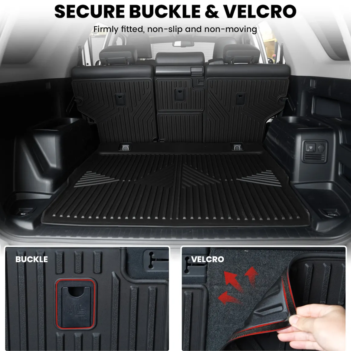 Fit for 2013-2024 Toyota 4Runner Floor Mats or Seatback & Cargo Mats