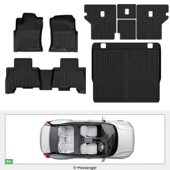 Fit for 2013-2024 Toyota 4Runner Floor Mats or Seatback & Cargo Mats