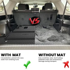 Fit for 2013-2024 Toyota 4Runner Floor Mats or Seatback & Cargo Mats