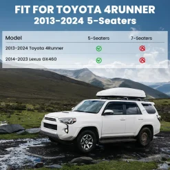 Fit for 2013-2024 Toyota 4Runner Floor Mats or Seatback & Cargo Mats