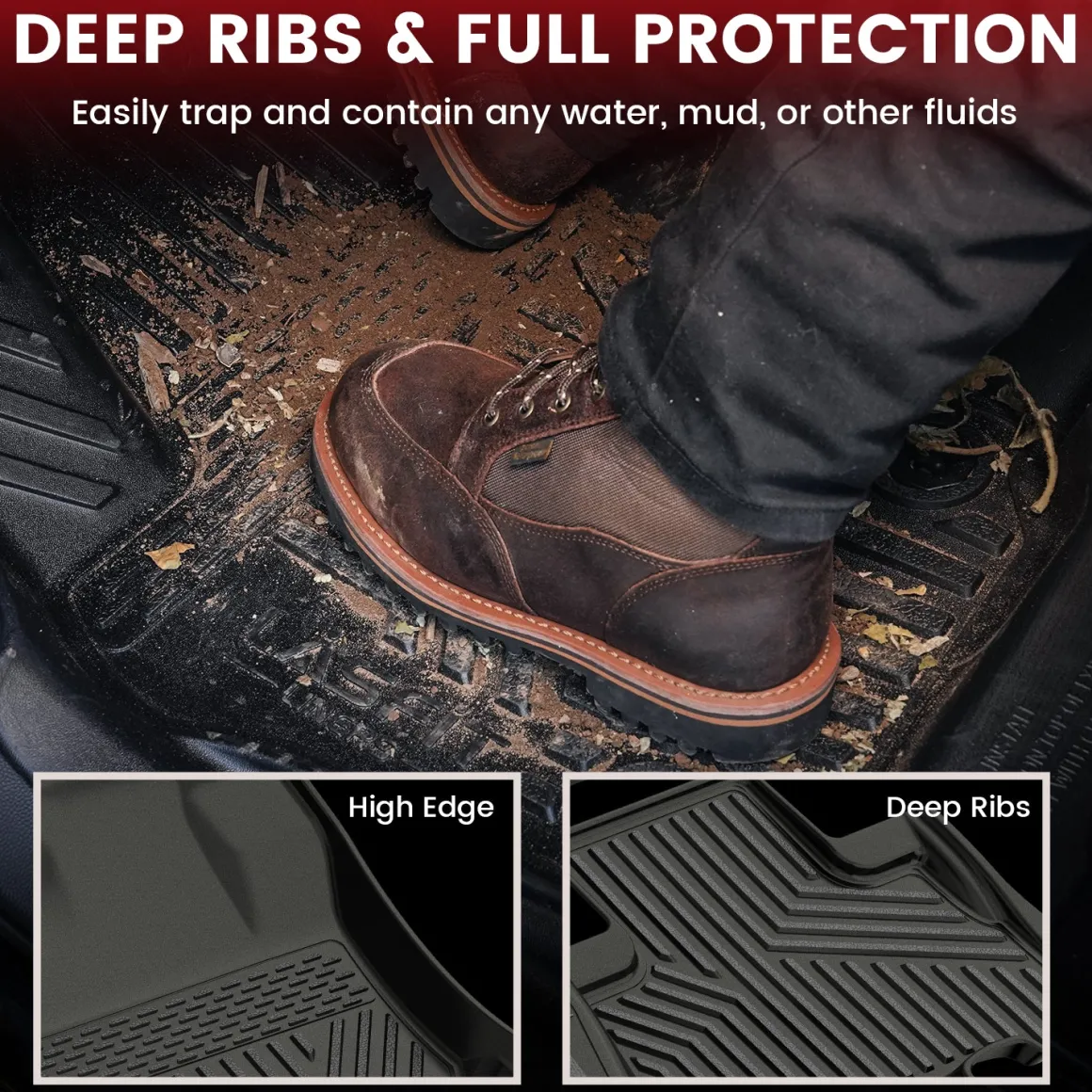 Fit for 2013-2024 Toyota 4Runner Floor Mats or Seatback & Cargo Mats