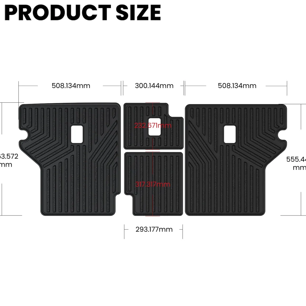 Fit for 2013-2024 Toyota 4Runner Floor Mats or Seatback & Cargo Mats