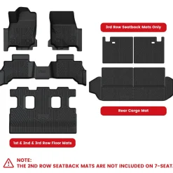 Fit for 2025-2026 Toyota 4Runner Floor Mats or Seatback Mat or Cargo Mat
