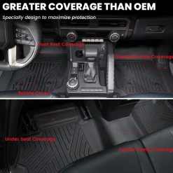 Fit for 2025-2026 Toyota 4Runner Floor Mats or Seatback Mat or Cargo Mat