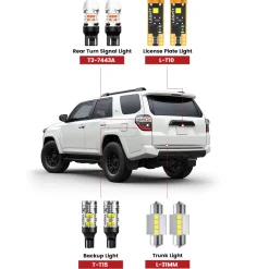 Fit for 2014-2020 Toyota 4Runner LED Bulbs Upgrade | Tested and Verified
